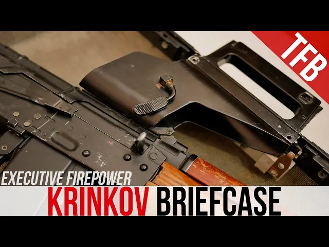 the rare covert krink briefcase (for the aks74u